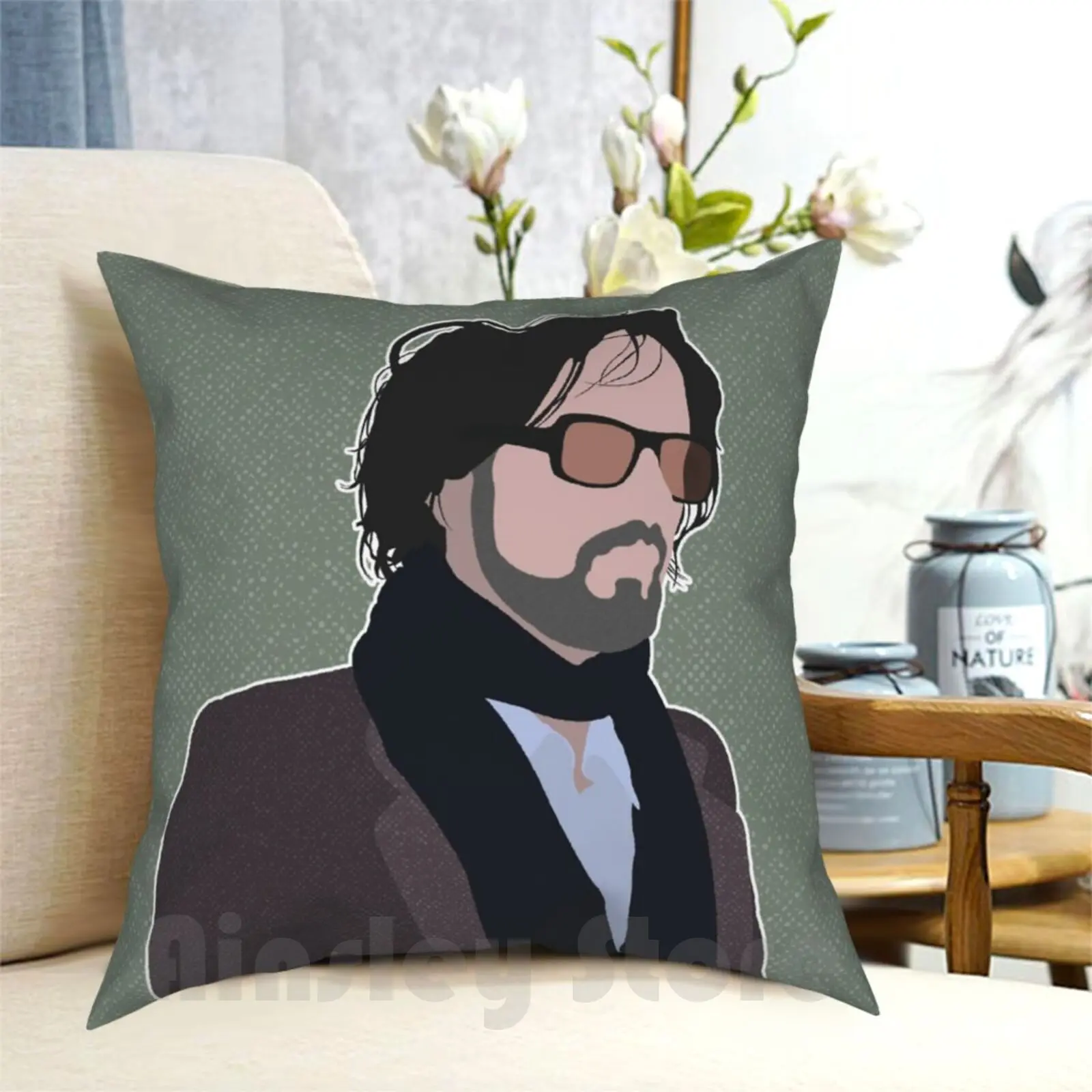 

Подушка Jarvis для коккера, домашняя мягкая подушка с принтом, мягкая подушка для коккера, Ричард Hawley Pulp Band, музыкальная лента Pulp