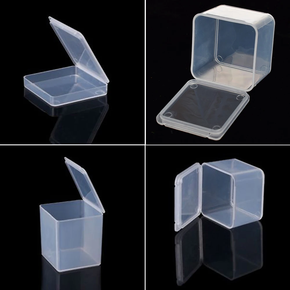 Transparent Small Storage Box for Jewelry Organizer