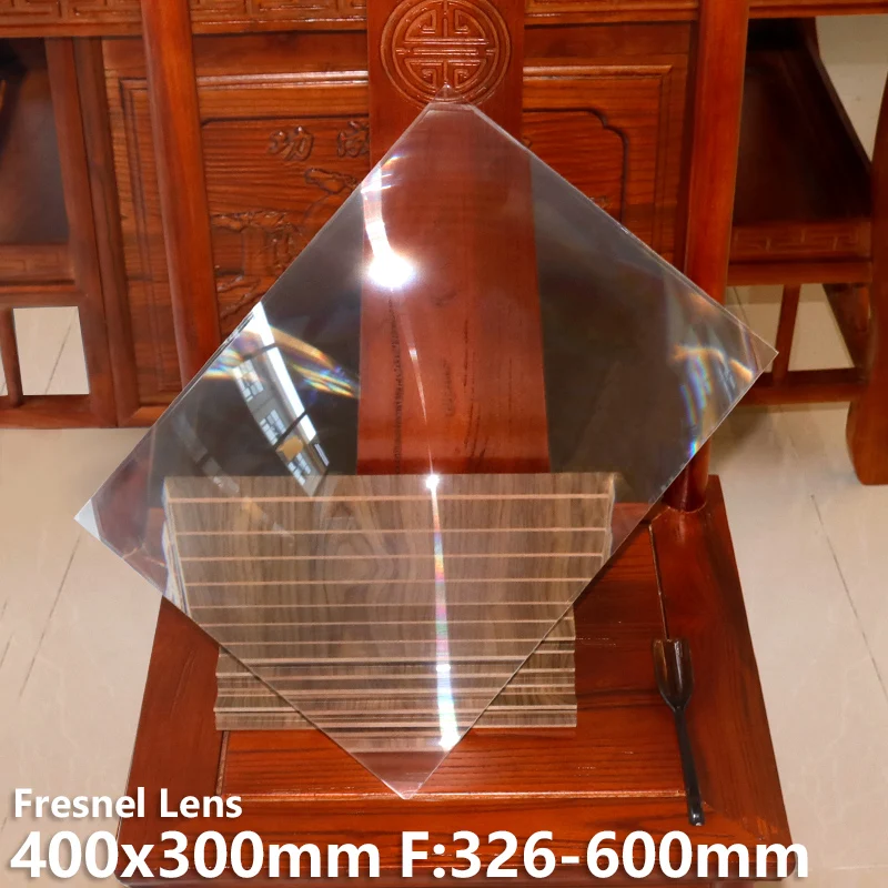 Fresnel lens 400x300mm F326mm large size 19.7\