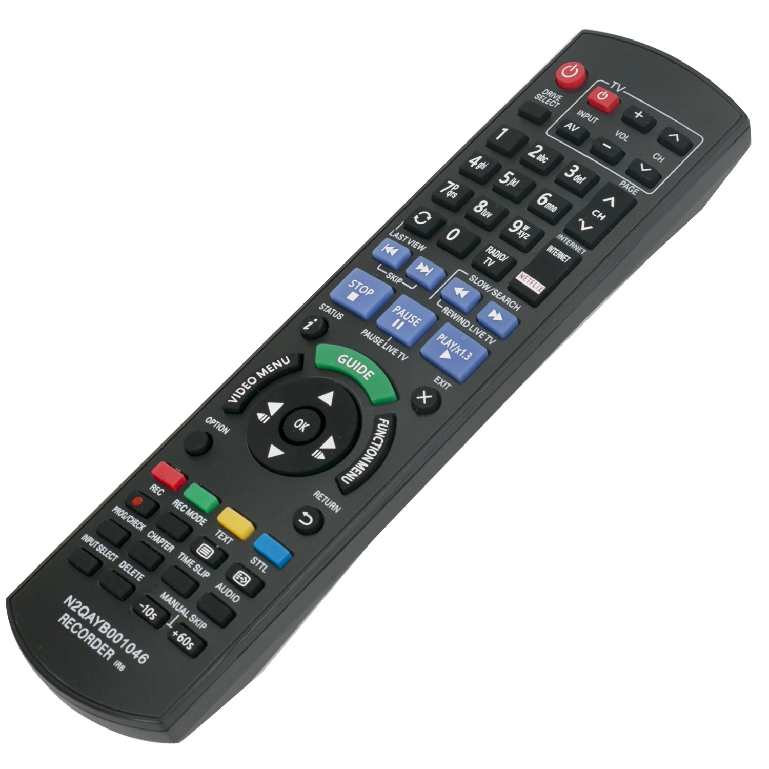 New N2QAYB001046 Replaced Remote Control fit for Panasonic DMR-BWT750 DMR-BWT750GL DVD Recorder image 3
