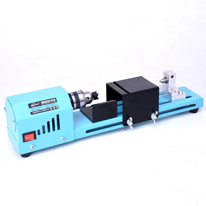 

150W Electric Wood Mini Lathe Beads Grinding Polisher and Polishing Beading Machine DIY Woodworking Buddha Pearl Lathe Machinery