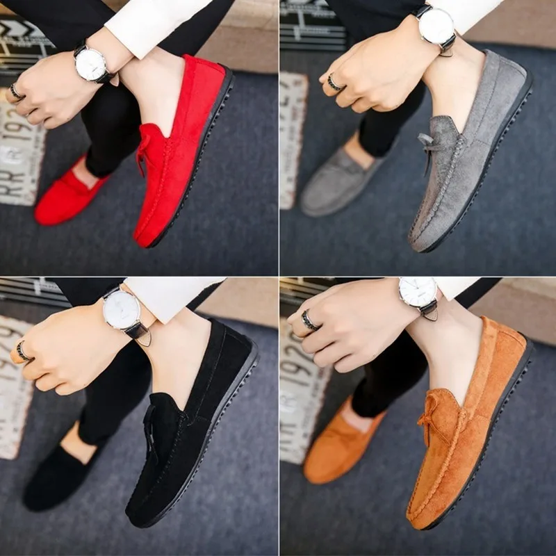 Summer Shoes Men Flats Slip On Male Loafers Driving Moccasins Homme Men Casual Shoes Fashion Dress Wedding Footwear