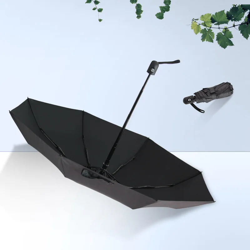 Creative Mini Portable Umbrella Five-folding Pocket Umbrella Rain Women Fully-automaticTravel Umbrella Outdoor Tools