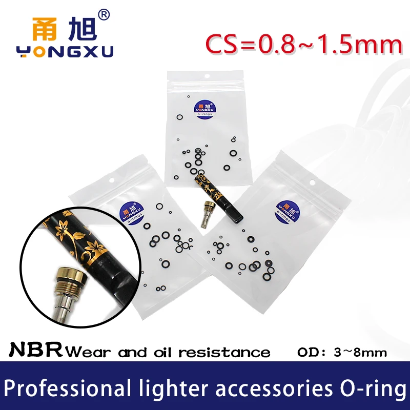 O-ring oil-resistant Lighter accessories seal ring gasket repair parts kerosene lighter windproof and Gas seal cigaret lighter