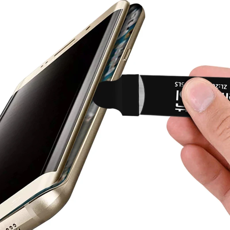 Spudger di leva antistatica in acciaio inossidabile flessibile Ultra sottile a doppia testa con schermo LCD curvo per telefono cellulare 3Pcs