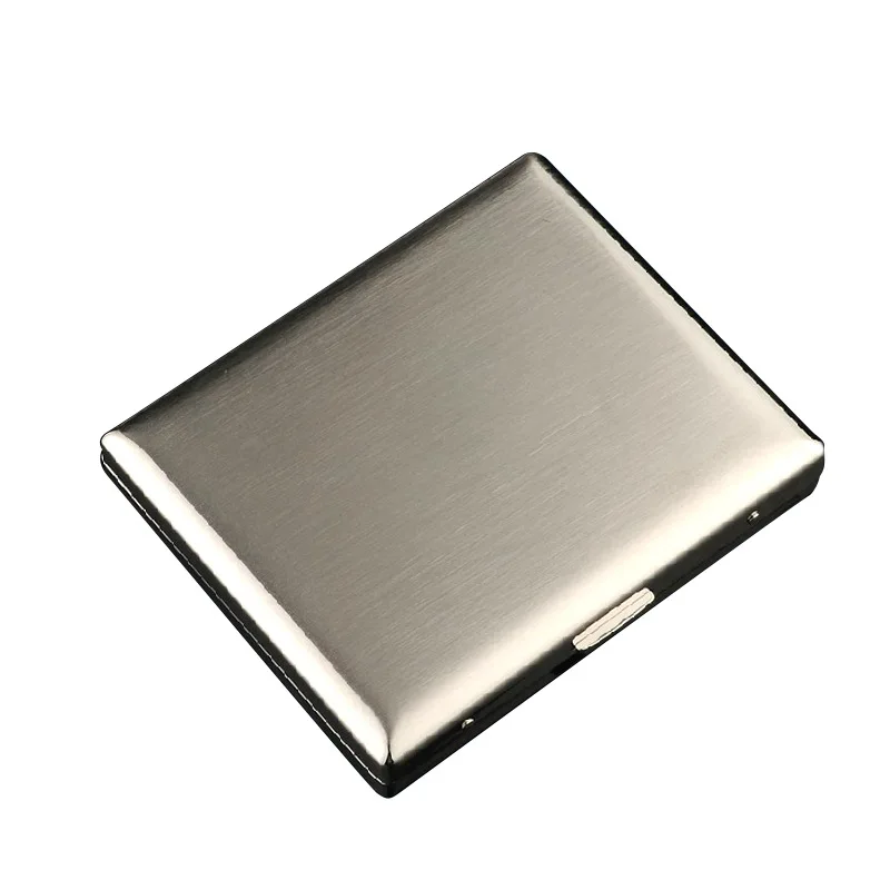 20-pack stainless steel creative cigarette case with metal cigarette case.