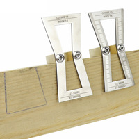 Dovetail Marker 1:5&1:6&1:7&1:8 Dovetail Gauge Guide Template For Hand Cut Wood Joints Slopes Scriber Marking Carpentry Tools