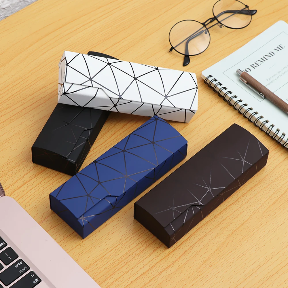 Hot New 1PC Unisex Portable Glasses Box Fashion Rectangle Reading Eyeglasses Sunglasses Protective Case Eyewear Protector