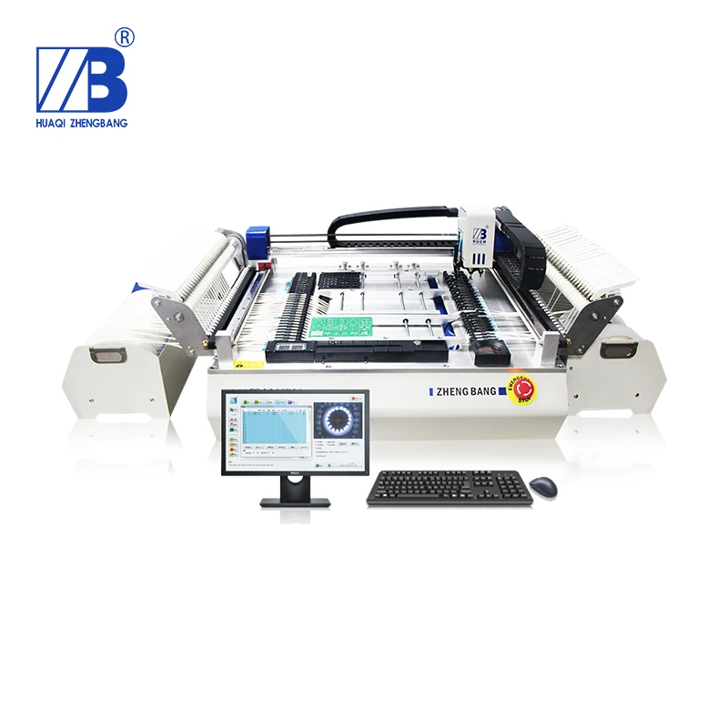 Electronic Products Machinery Automatic Pick And Place Machine Desktop Pcb Making Machine 2 Head High Speed Precision Chip Mount