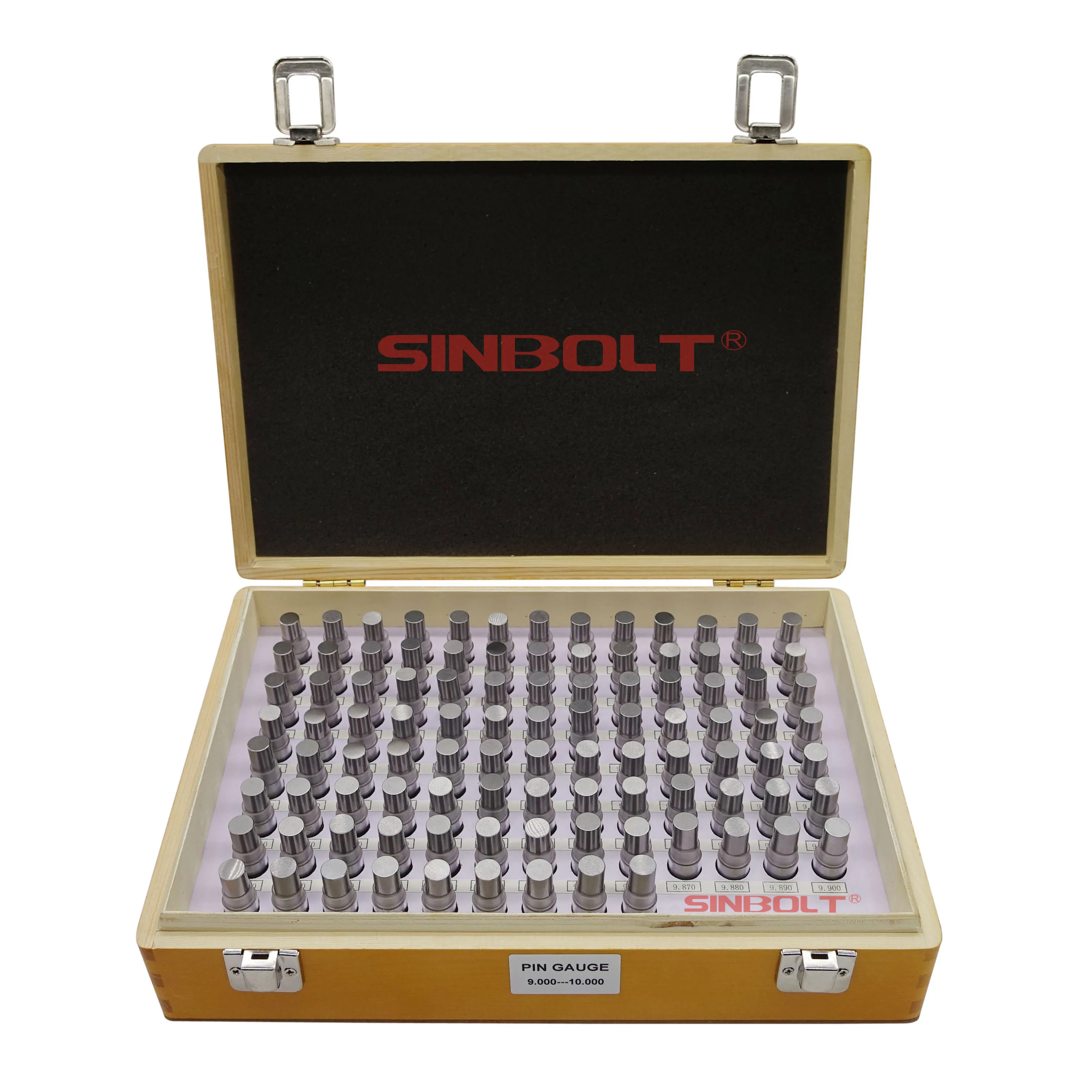 Imagem -06 - Pin Gauge Set0.100 Mm10.000 Mm91 Pcs 100 Pcs Entrega Rápida