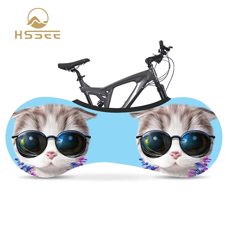 HSSEE Stylish Mountain Bike Cover Soft Milk Shredded Smooth 26 inch Road Bike Protective Cover Bicycle MTB Elastic sStorage Bag