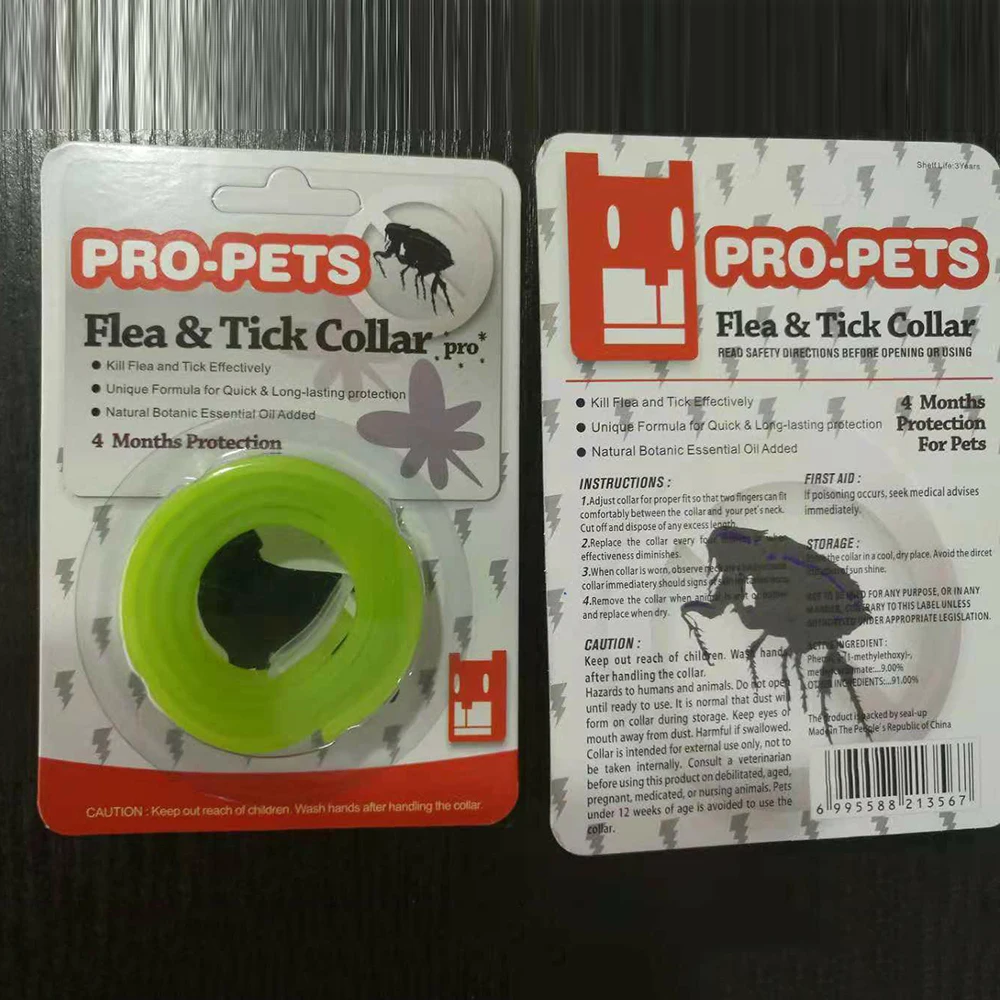 Pet dog cat  flea collar anti flea tick collar mosquito insect collar adjustable for protection