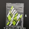 verde A y batería