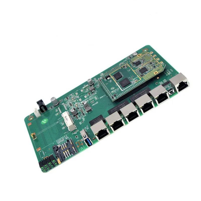 Factory Gigabit Ethernet Ports Dual Band OpenWRT WIFI Wireless Router Board MT7621A PCBA With mt7612e + mt7603e chipset