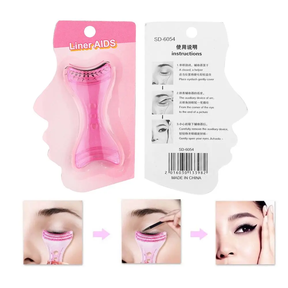 Hot เครื่องมืออุปกรณ์แต่งหน้า Eye Helper อายไลเนอร์รุ่น Liners Guide Stencils