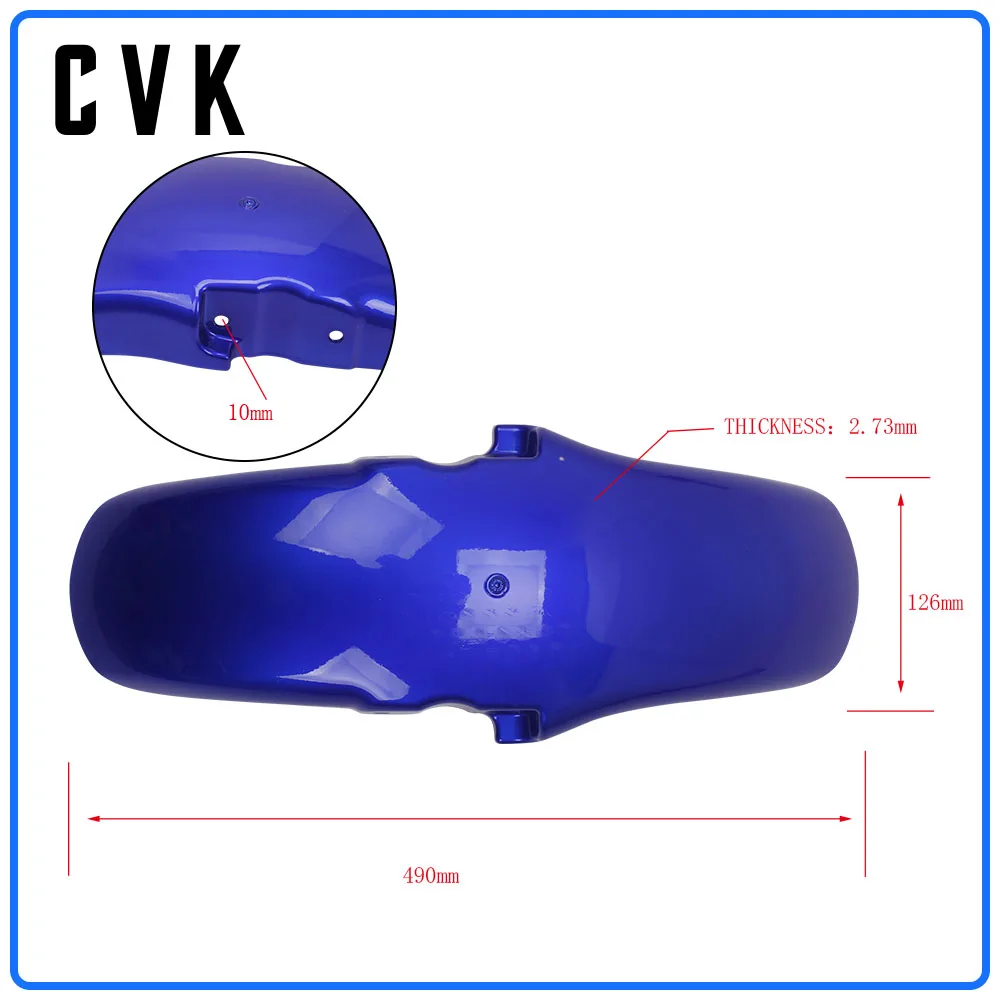 CVK Front Mudguards Fender Mud Splash Guard For HONDA CB400 1992 1993 1994 1995 1996 1997 1998 VTR250 Motorcycle Accessories