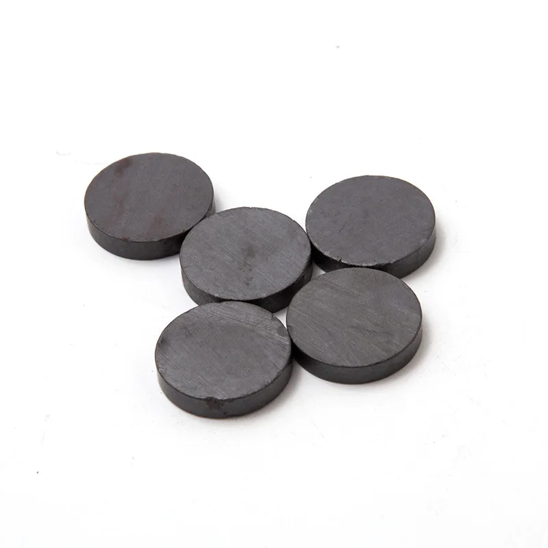 10x3 10x4 10x5 15X3 15X4 15X5mm Black Small Round Magnet Fridge Ferrite Magnet  Round Speaker Magnet Permanent Magnet