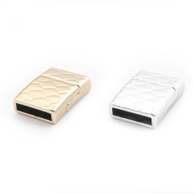 

3pcs Zinc Alloy Closure Magnetic Clasps Magnet Converter Fit Flat Leather Bracelet For DIY Handmade Jewelry Making Supplies