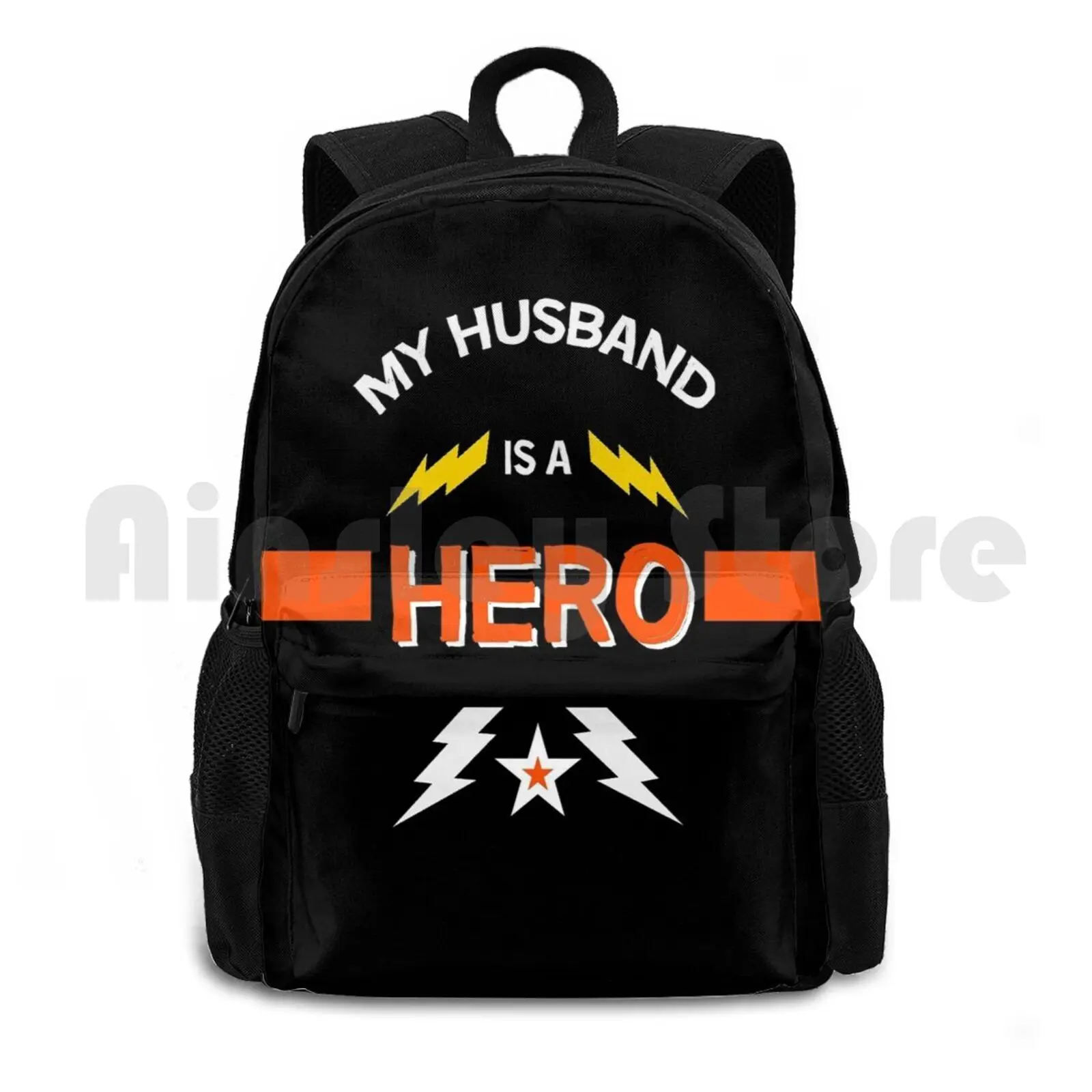 

Мой муж-рубашка с героем-сестра-учитель-лучший муж в мире-муж смелый муж наружный походный рюкзак для верховой езды альпинизма