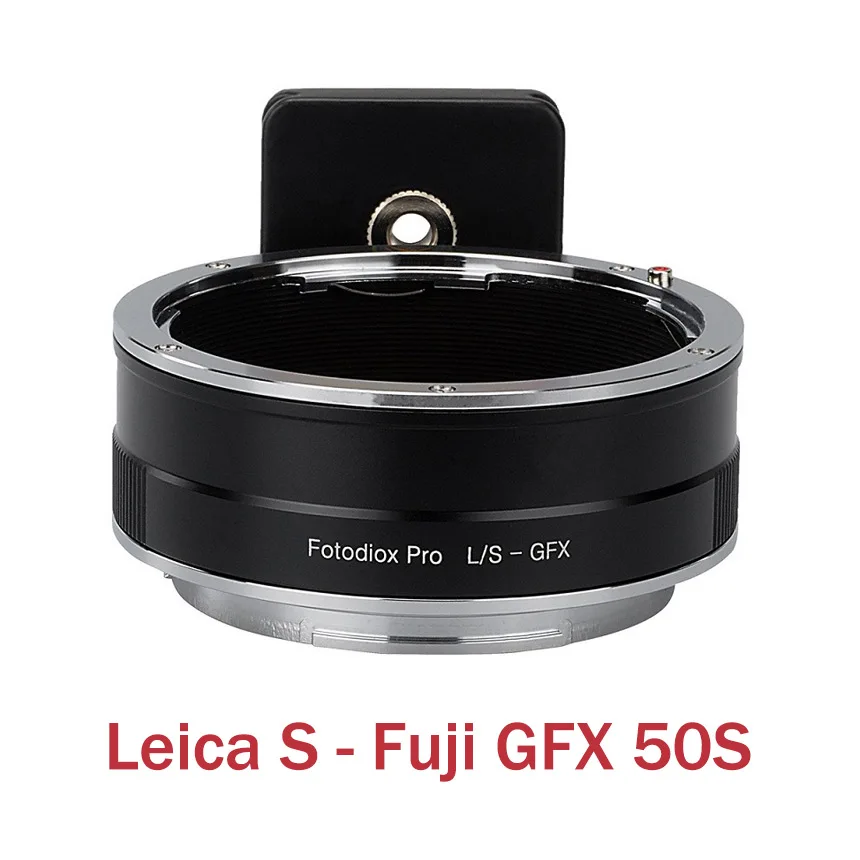 Fotodiox LS-GFX Lens Adapter for Leica S lens to Fuji Fujifilm GFX 50S 50R GFX50R Camera Adapter Mount