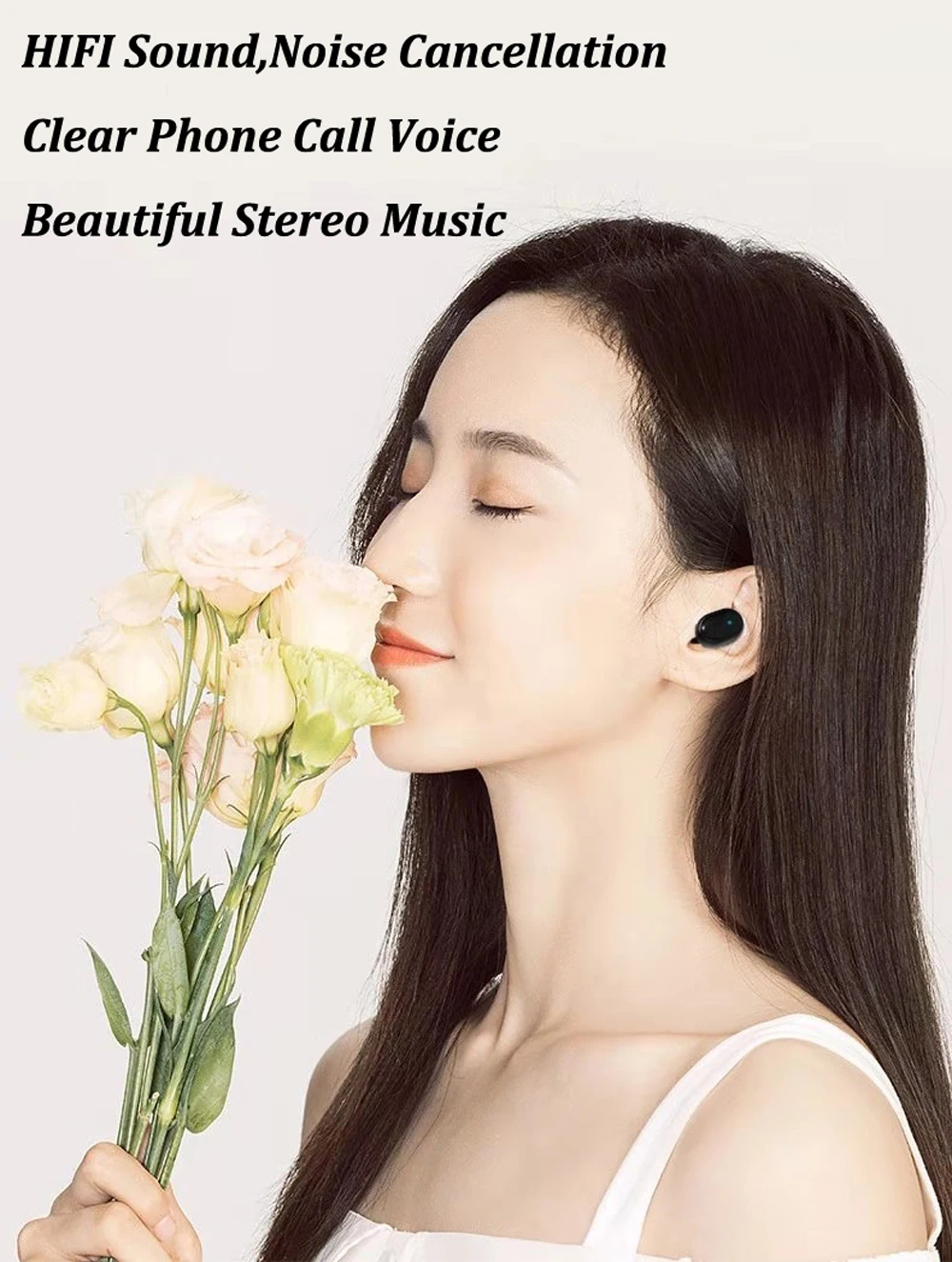 TWS M1 Tai Nghe Nhét Tai Bluetooth-Tai Thể Thao Mini Thật Tai Nghe Không Dây Tai Nghe 5.0 Tự Động Ghép Nối Dài Giờ Chơi PK I14 i18 I10 Bởi Công Ty DHL