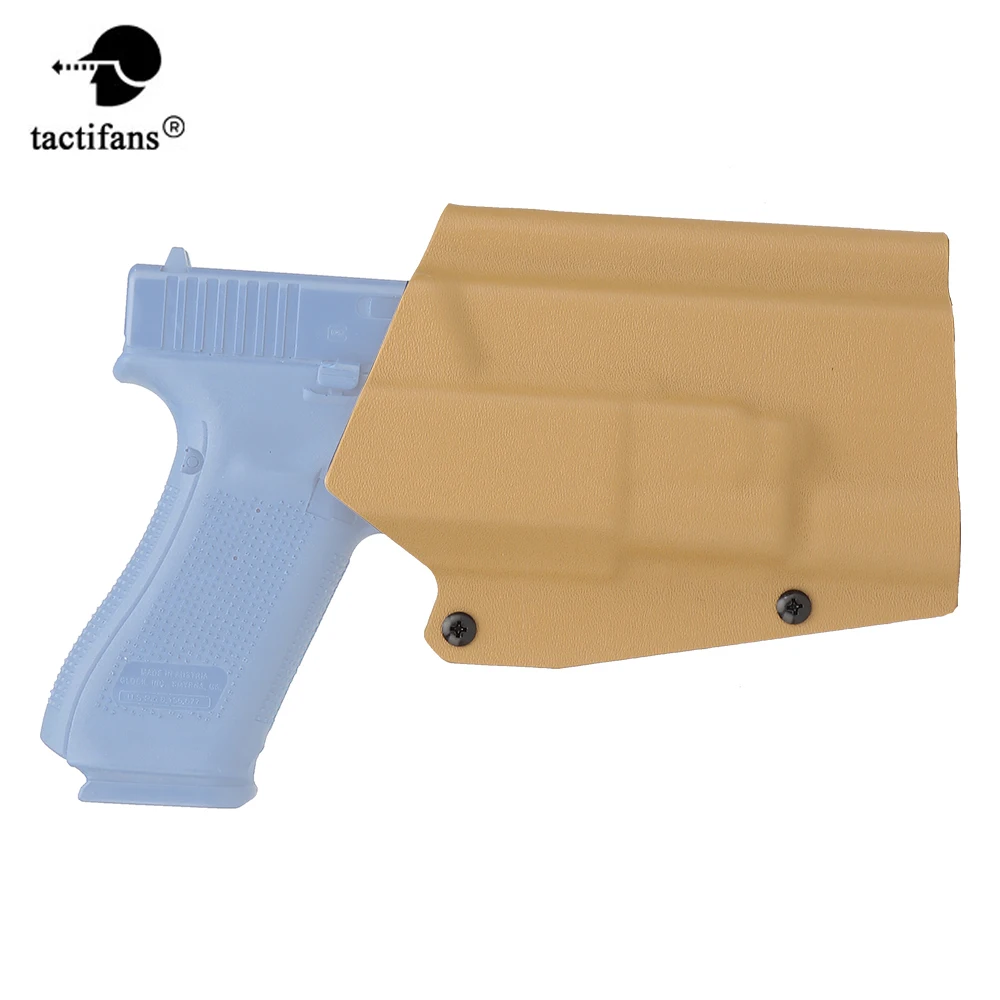 Taktische OWB Waffe Licht Kydex Holster Retention Licht Lager Für G17 G19 G45 Mit X300 Licht Airsoft Jagd Paintball