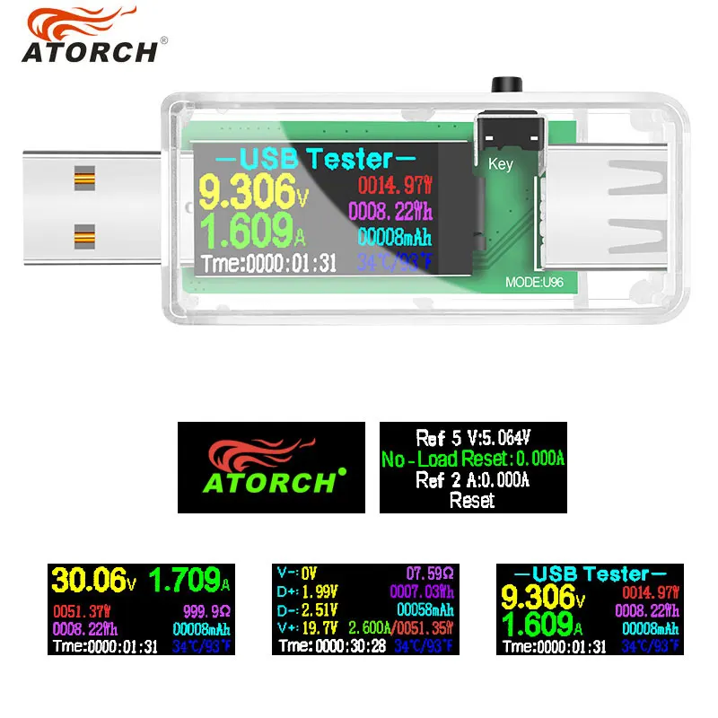 13 in 1 USB Tester DC Digital Voltmeter Amperimetro Voltage Current Meter Ammeter Detector Power Bank Charger Indicator