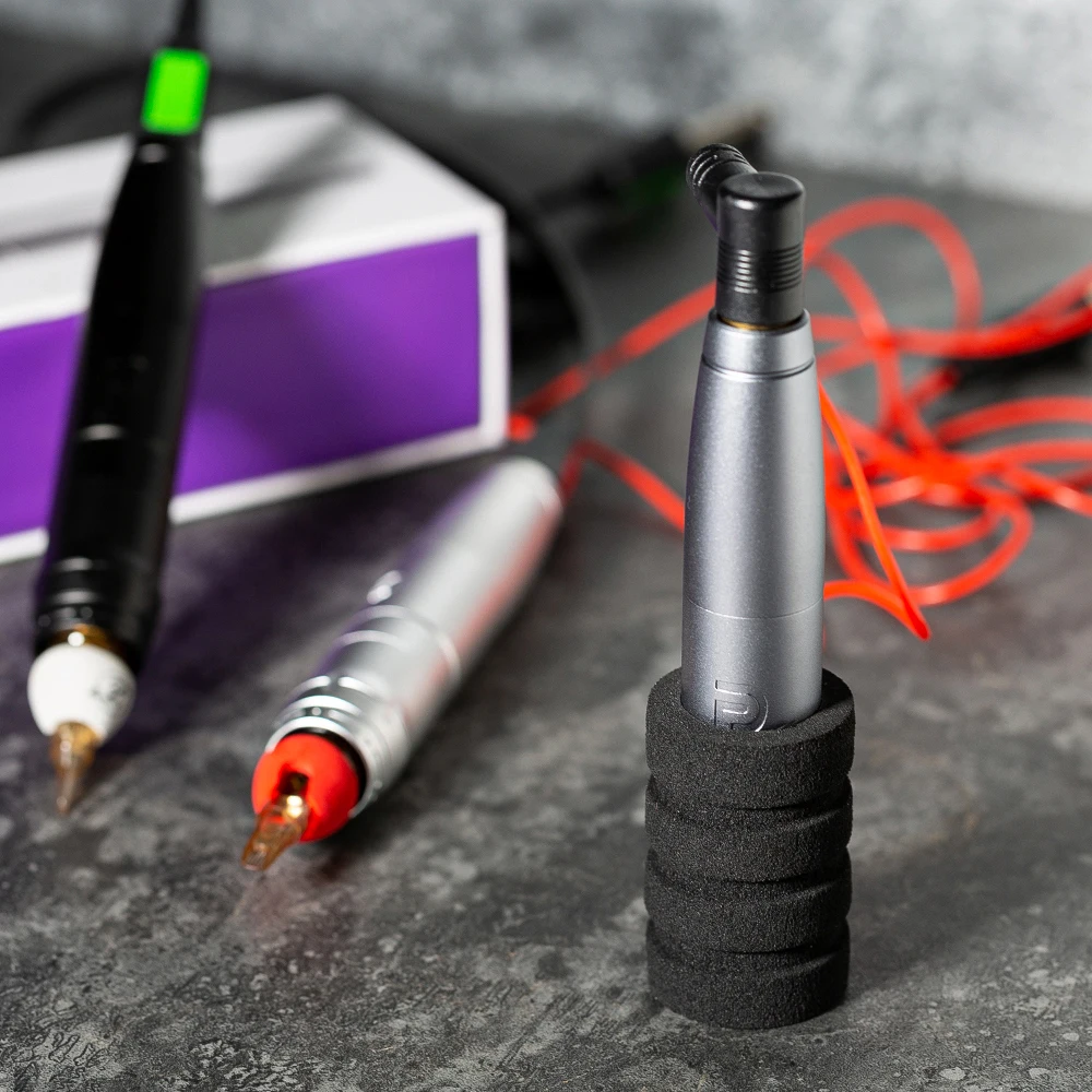 EZ V Select Patronennadel plus runde Shader-Nadeln für Rotationsmaschinen und Grifffinger, bequem, weniger Vibrationen, 16 Stück/Box – Detail 6