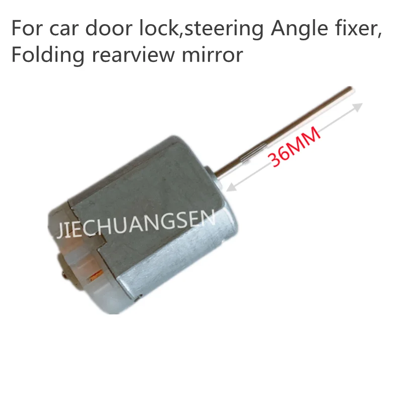 

FC-280PC-DC12V Car door lock electric motor Steering Angle fixer Folding rearview mirror 280 DC MOTOR 10500rpm 32MM shaft