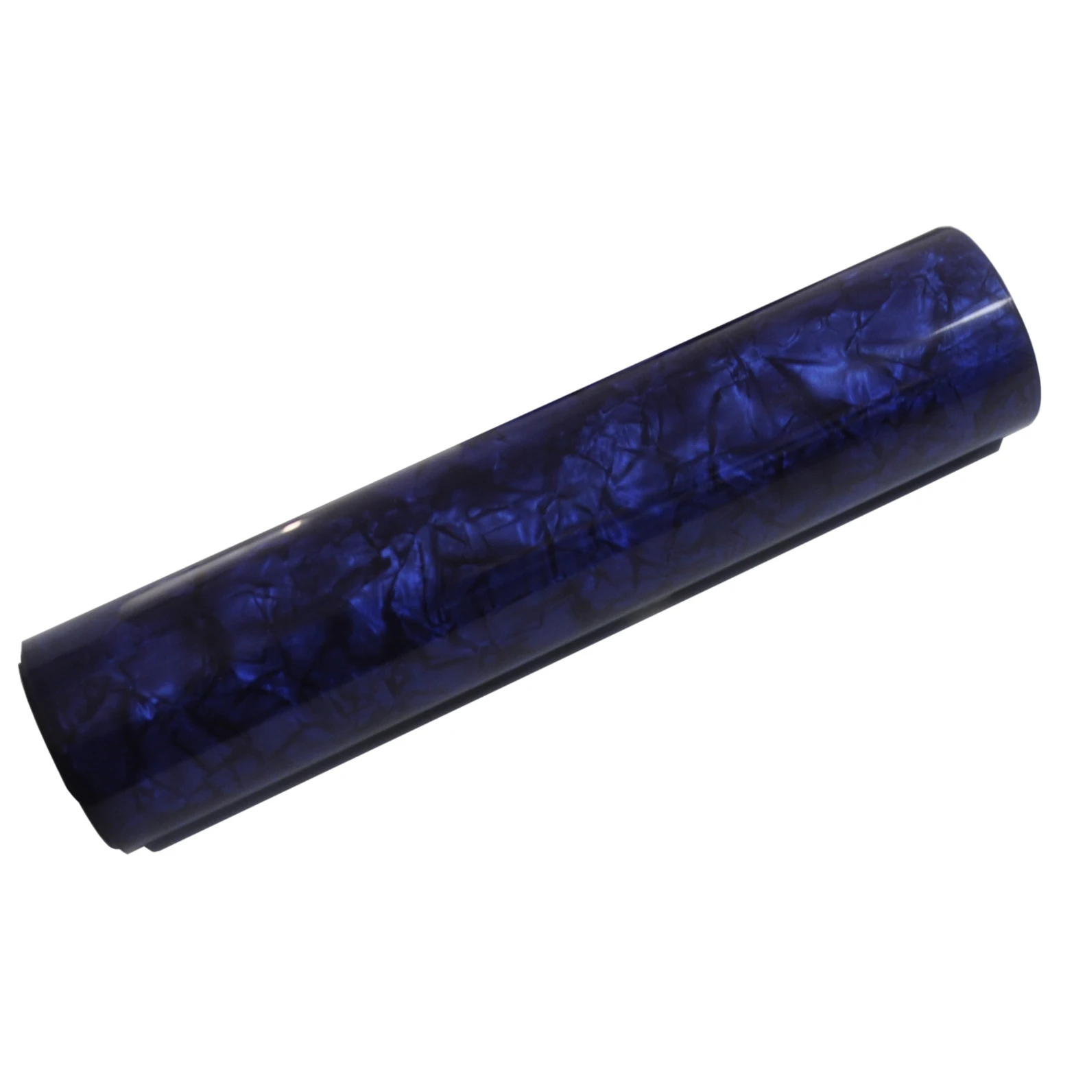 DIY Drum Wrap 0.50mm Diamond Blue Celluloid Sheet Musical Instrument Deco Sheet