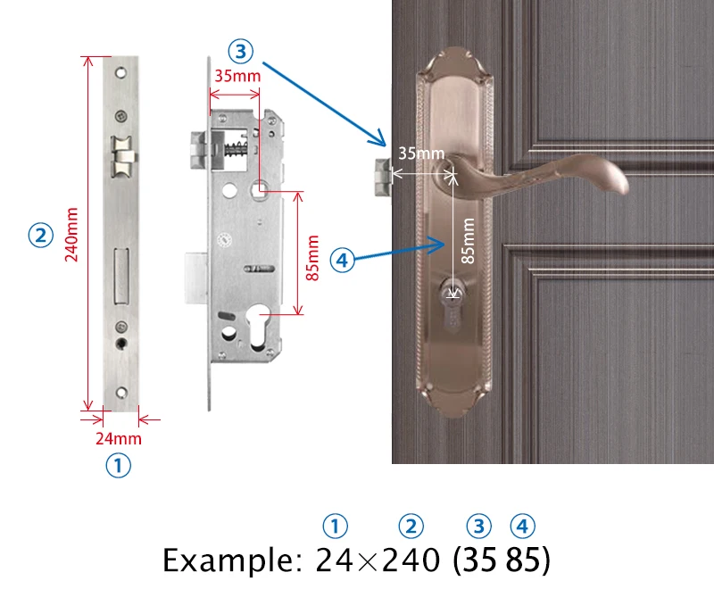 TTlock App Electronic Door Lock  Bluetooth WIFI Smart Touch Screen Lock, Digital Code Keypad Deadbolt For Home Hotel Apartment