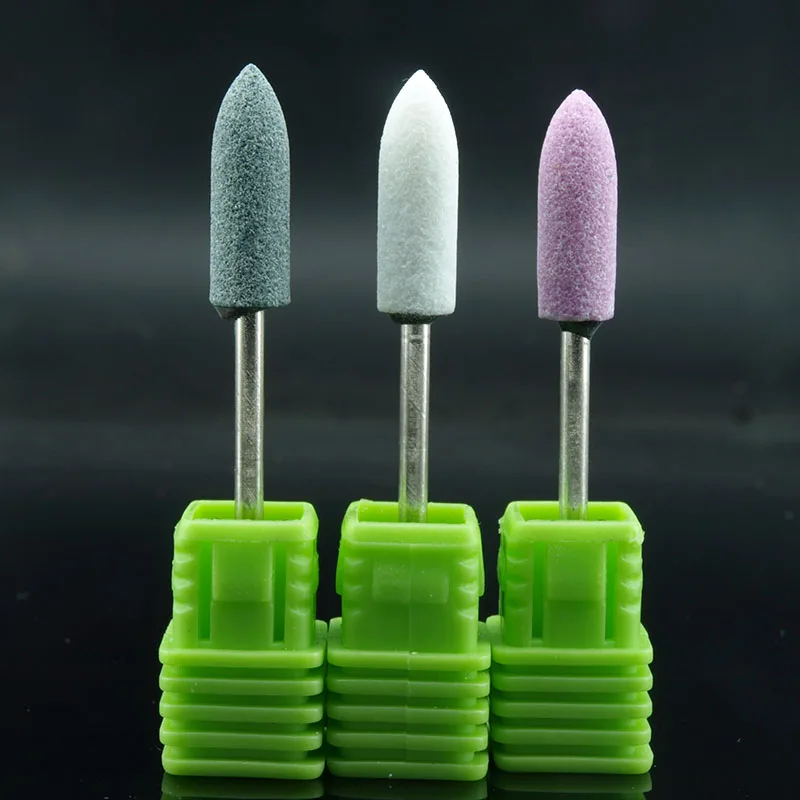 Promational Factory Price 1Pcs  Ceramic Stone Nail Clean Bit Nail Drill 3/32