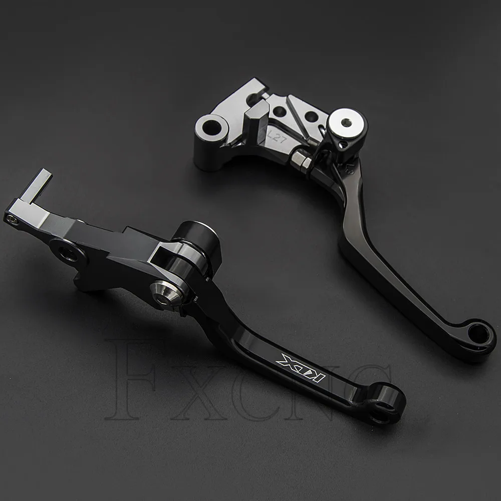 

CNC Aluminum Motocross Dirt Bike Pivot Handle Lever Brake Clutch Levers For Kawasaki KLX450R KLX 450R 2019