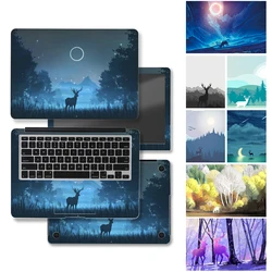 DIY Laptop Skin Stickers Vinyl Stickers for Dell, HP, Lenovo, Asus 11 13 14 15 17 inches - Cute Animal Pattern Laptop Cover