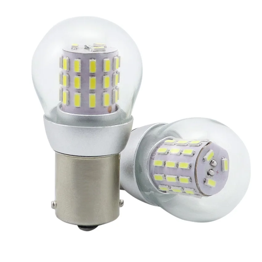 S25 BA15S LED Bulbs BA15D BAY15D 12-24V Strobe Light Navigation P21W Lamp Parking Ship Source