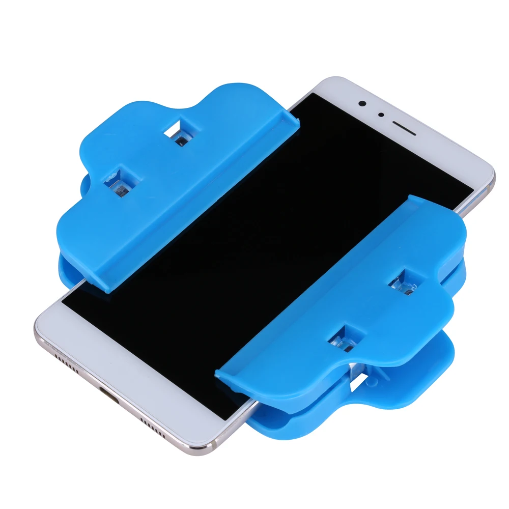 2 sztuk/partia naprawa telefonu plastikowy klips uchwyt ekran LCD zacisk mocujący dla Iphone Samsung iPad narzędzie do naprawy telefonu komórkowego