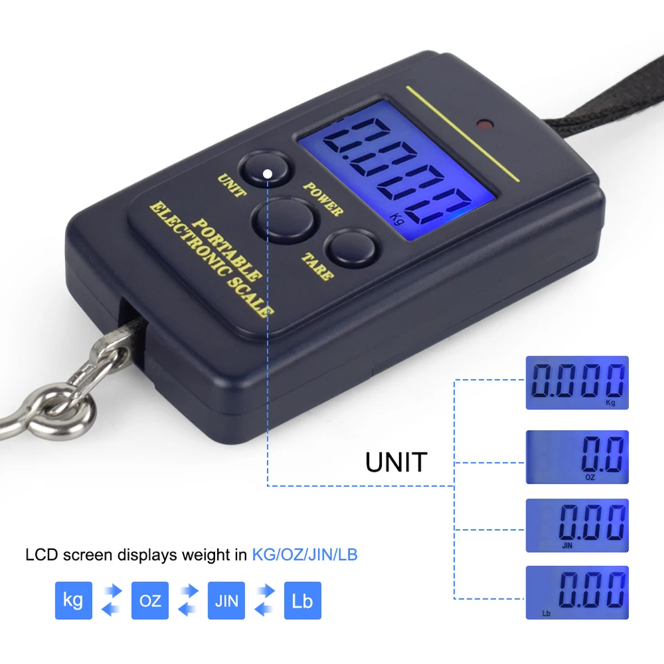 digital weight hook parameters Hanging Scale, 1102lb 500kg Electronic Crane Scale LCD Display Portable Hanging Scale Industrial Crane Scale for Farm, Fishing : Industrial & Scientific Designed with the needs of travelers and anglers in mind Multi-function Mini Portable Pocket Digital