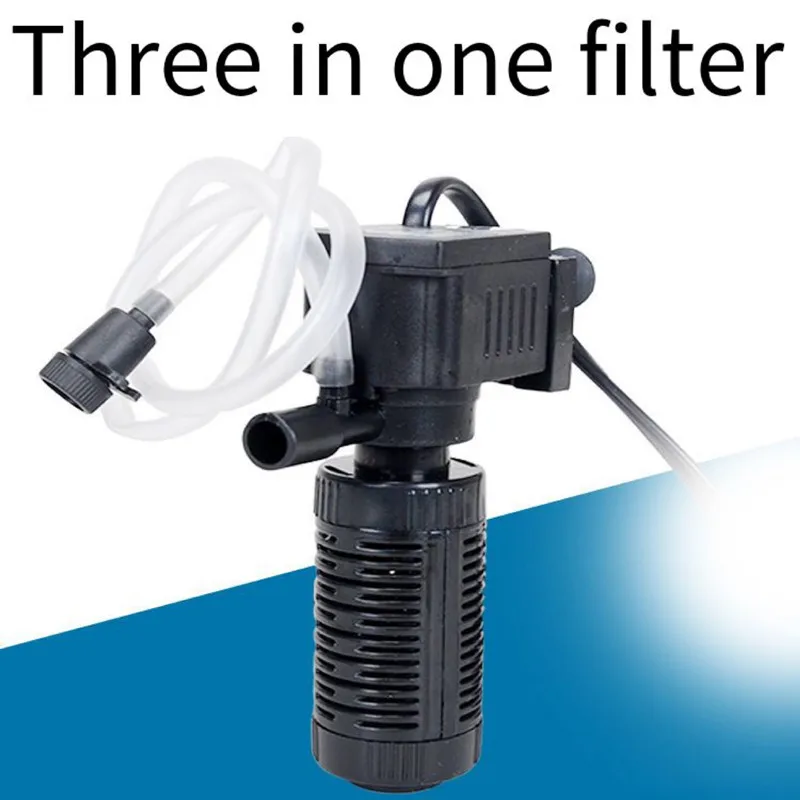 Cheap Mini Pump for Aquarium Filter, 2W  4W   6W pump for sponge filtering + Water Flow+Air Increase, low price filter pump for