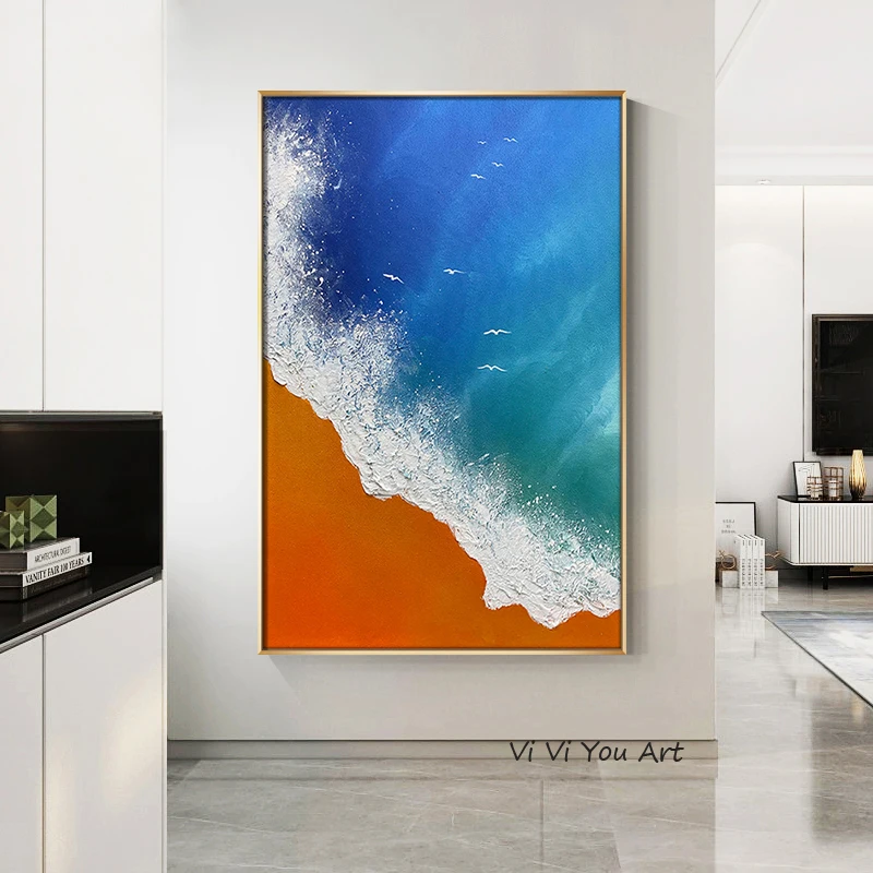 

wall painting hand painted landscape oil painting Abstract Painting On Canvas for living room bedroom decoration wall painting