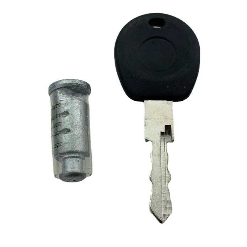 Key Core for Santana 3000 Zhijun Car Glove Compartment Storage Copilot Front Lock Cylinder with A Key Lock Shell 1pcs