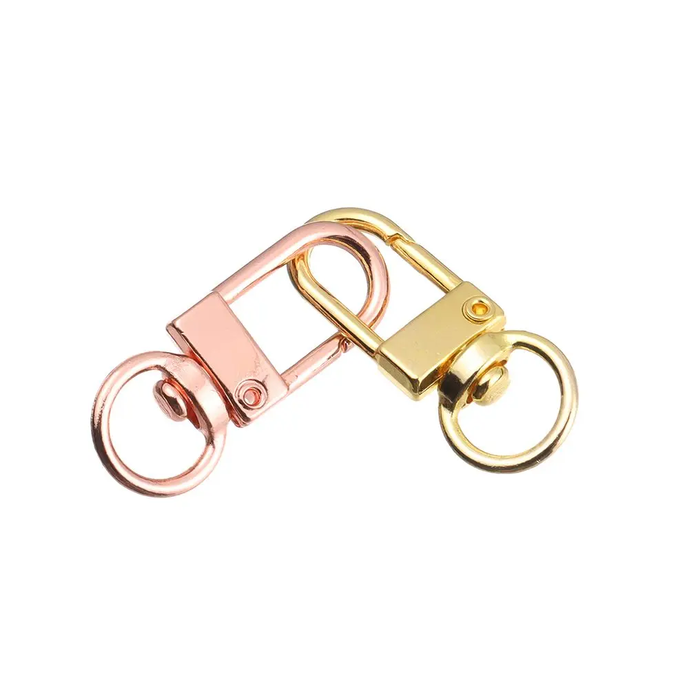 5Pcs DIY Hardware Accessories Rotating Bag Strap Buckle Zinc Alloy Collar Carabiner Snap Lobster Clasp KeyChain Universal Buckle
