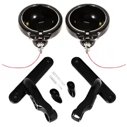 4.5inch Housing Bracket Mount Ring Bracket For Auxiliary Fog Passing Light Lamp Motorcycle Parts For Harley Street Glide FLHX