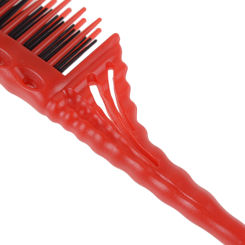 Highlighting Hair Comb ABS Weaving Highlighting Foiling Hair Comb for Salon Dyeing Tail Combs Brush Separate Parting For Hair