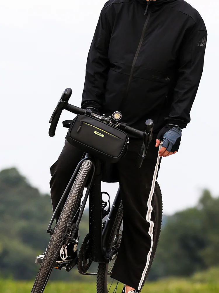 AliExpress Rhinowalk 2023 New Handlebar Bag Waterproof Bicycle Bags Frame Pannier Bag Multifunction Portable Shoulder Bag Bike Accessorie
