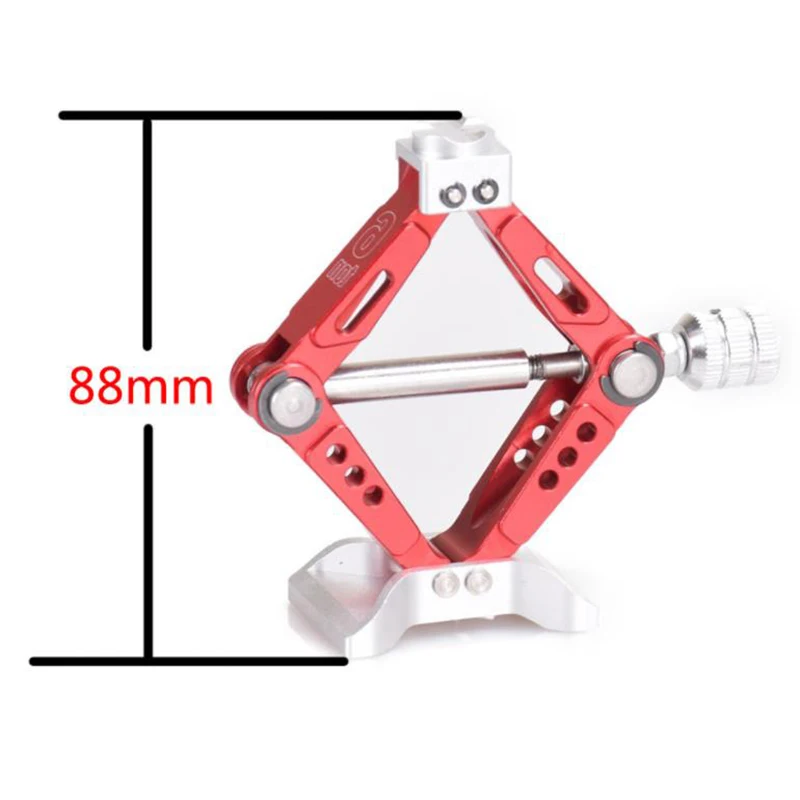 l Car Accessories Mini Scissor Jack Metal Jack Stands Lift Jack Repairing Tool For 1/10 Axial RC Mode