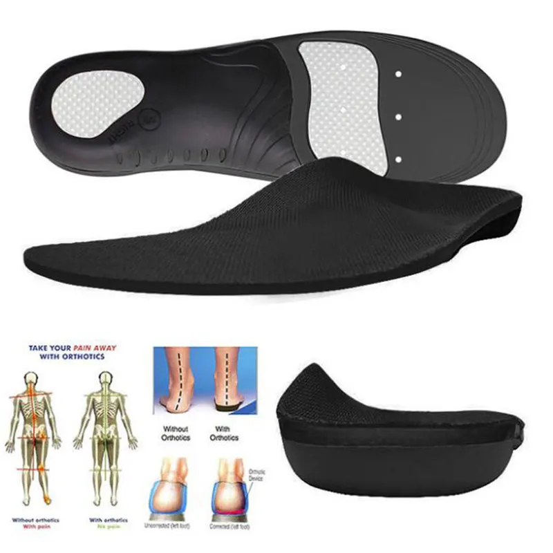 Breathable Flat Foot Orthopedic Insole Arch Pad Female Adult Orthopedic Leg Sportsman Flat Foot Arch Support Insole