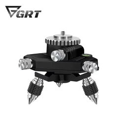 GRT Aluminum Alloy Laser Level Tripod Bracket 360 Degree Rotating Fine-tuning For Moving Base Tripode para nivel laser