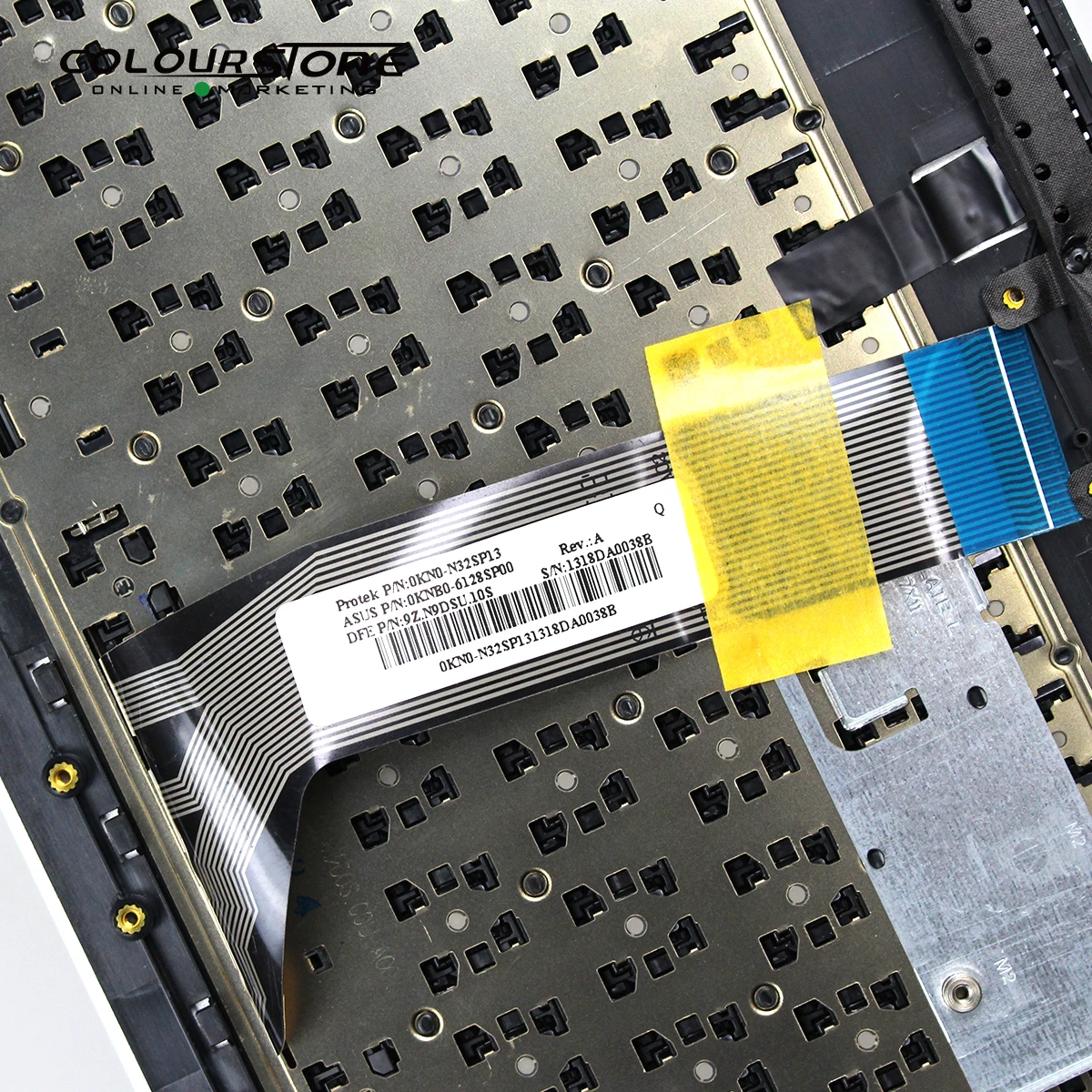 S500CA الإسبانية لوحة مفاتيح الكمبيوتر المحمول لشركة آسوس S500C S500 Palmrest غطاء لوحة المفاتيح الفضة لوحة المفاتيح دون الخلفية و Topcase