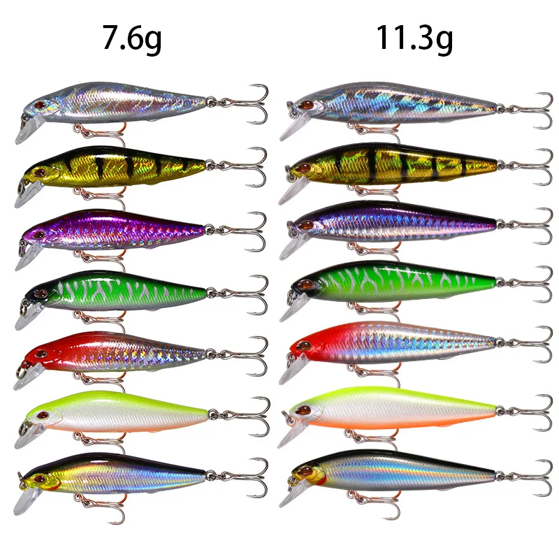 

1PC Fishing Lure Slow Sinking Long Throw Mino Bait Dead Fly System Lu Ya Bait Specializing In Marine Fishing Freshwater