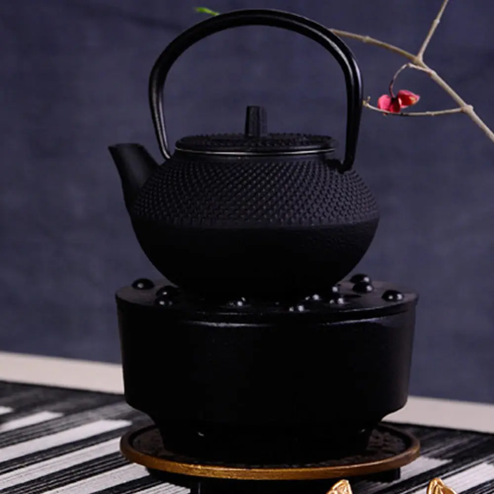 Adornment Adornment Iron Cast Pot Japanese Mini Infuser Water Pots Loose Stove Metal Stovetop Adornments Chinese